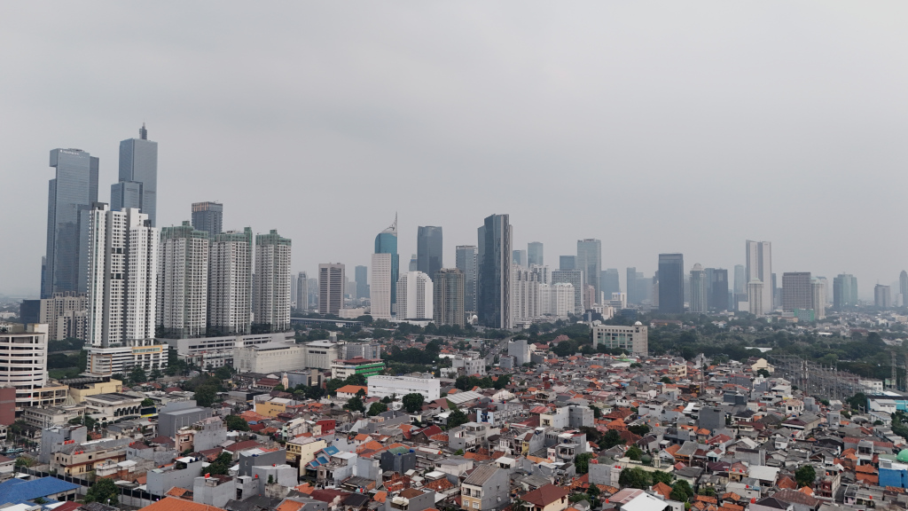 Permukiman penduduk di kawasan Cideng, Jakarta, Selasa (24/6/2024).  (Berita Nasional.Com/Oke Atmaja)