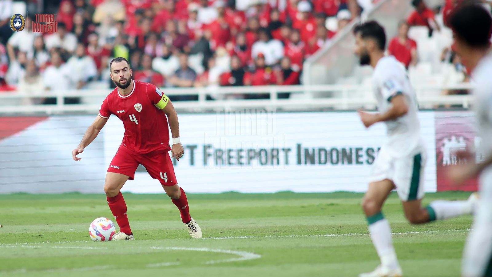 Timnas Indonesia vs Irak. (Foto/PSSI).