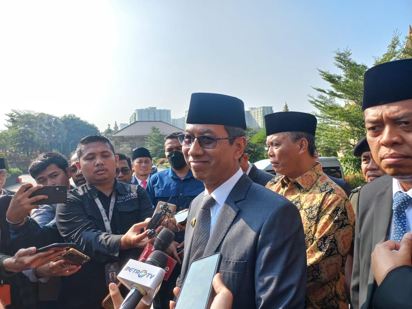 Penjabat (Pj) Gubernur DKI Jakarta Heru Budi Hartono. (BeritaNasional/Lydia).