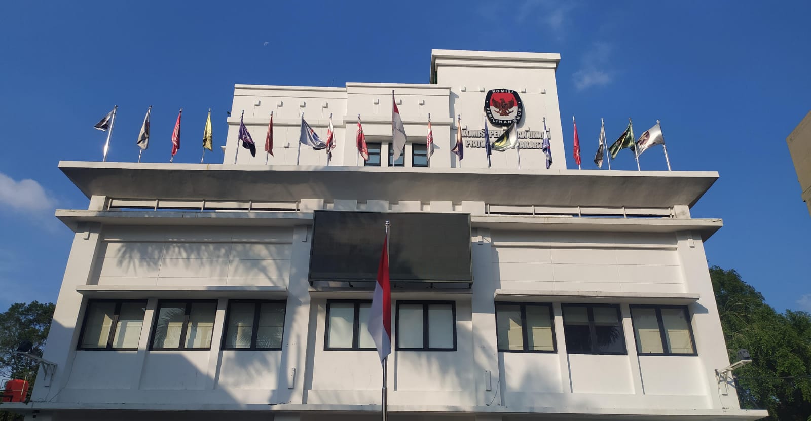 Gedung KPU DKI Jakarta. (BeritaNasional/Oke Atmaja)
