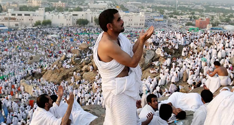 Suhu panas menyengat saat ibadah haji (Foto/AAP)
