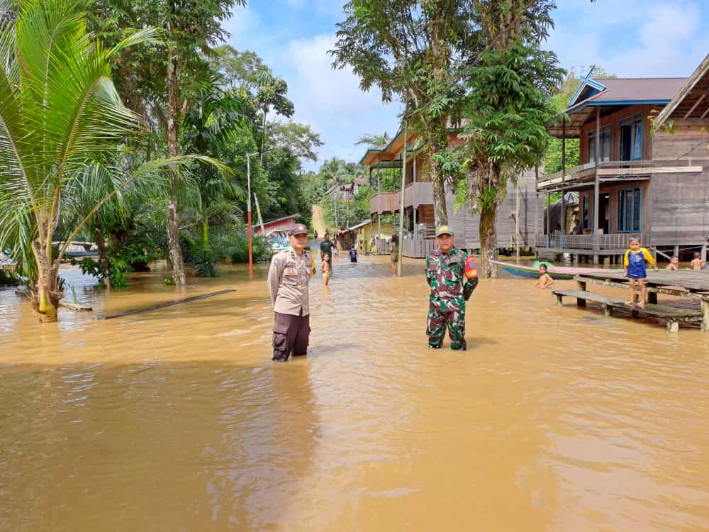 Banjir di Kalimantan Tengah. (Foto/BNPB)