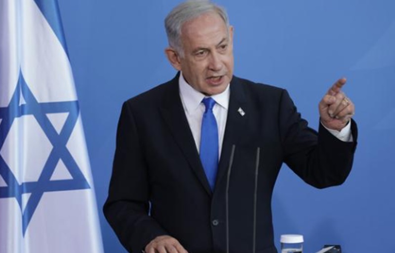 Netanyahu dalam sebuah kesempatan (Foto/Sky News)