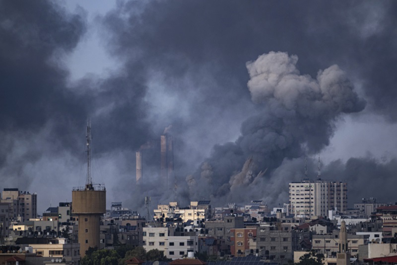 Israel terus menggempur Gaza (Foto/Times of Israel)