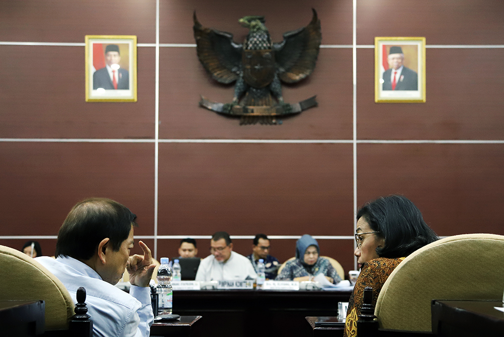 Rapat Kerja Komite IV DPD RI bahas harmonisasi kebijakan pusat. (BeritaNasional/Elvis Sendouw)
