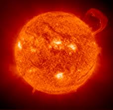Ilustrasi flare matahari. (Foto/NASA)