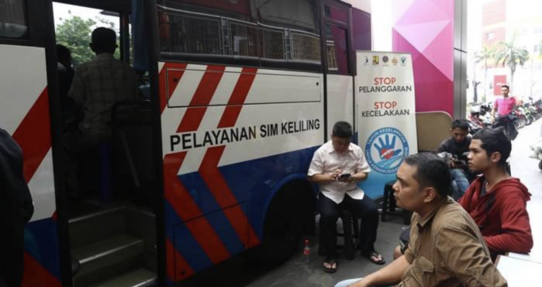 Layanan Samsat Keliling. (Foto/Dok Humas Polda Metro)