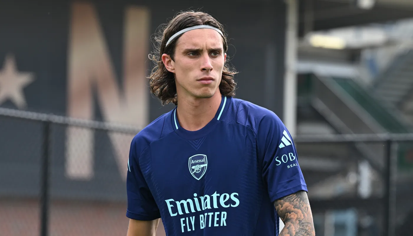 Rekrutan anyar Arsenal, Riccardo Calafiori. (Foto/Premier League)