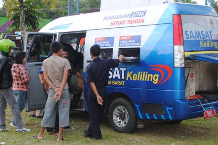 Layanan Samsat Keliling. (Foto/Dok Humas Polda Metro)