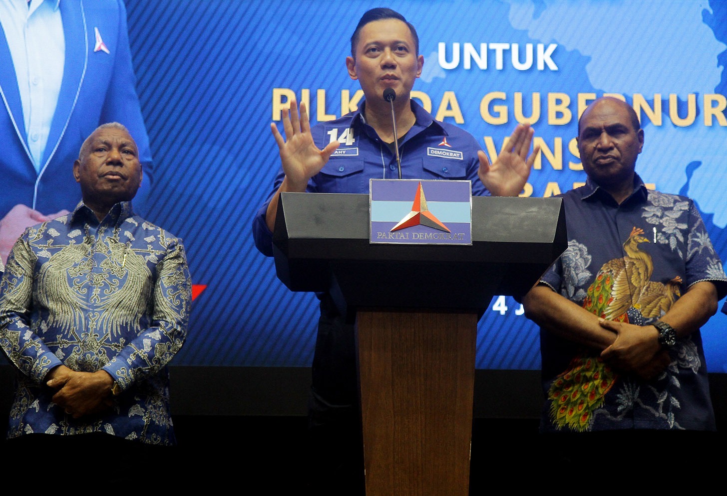 Ketua Umum Partai Demokrat Agus Harimurti Yudhoyono (AHY). (BeritaNasional/Oke Atmaja).