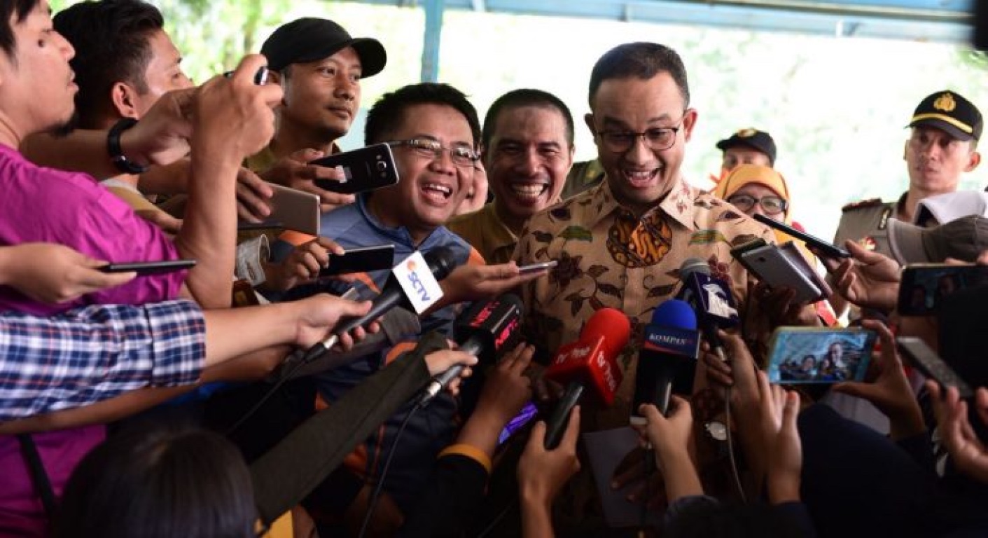 Anies Baswedan bersama dengan Sohibul Iman. (BeritaNasional/Doc. PKS)