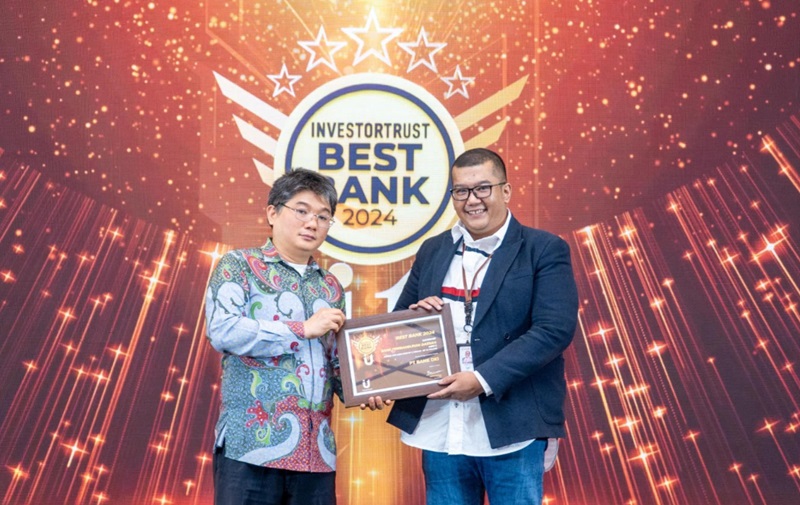 Bank DKI Raih Penghargaan Best Bank (Foto/Bank DKI)