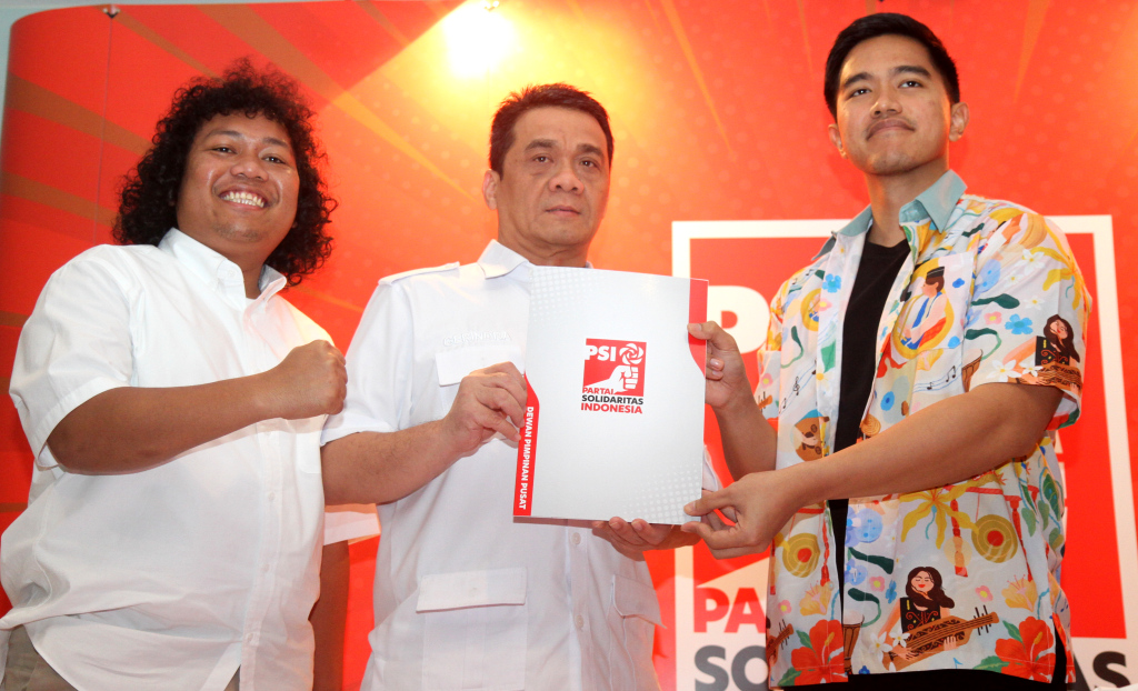 Partai Solidaritas Indonesia (PSI) resmi mendukung Ariza Patria-Marshel Widianto di Pilkada Tangerang Selatan 2024. (BeritaNasional.com/Oke Atmaja).