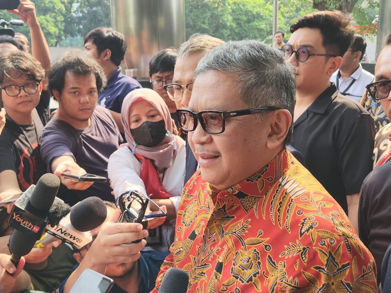 Hasto mengatakan dinamika politik di Jakarta masih dinamis (Beritanasional/Panji)