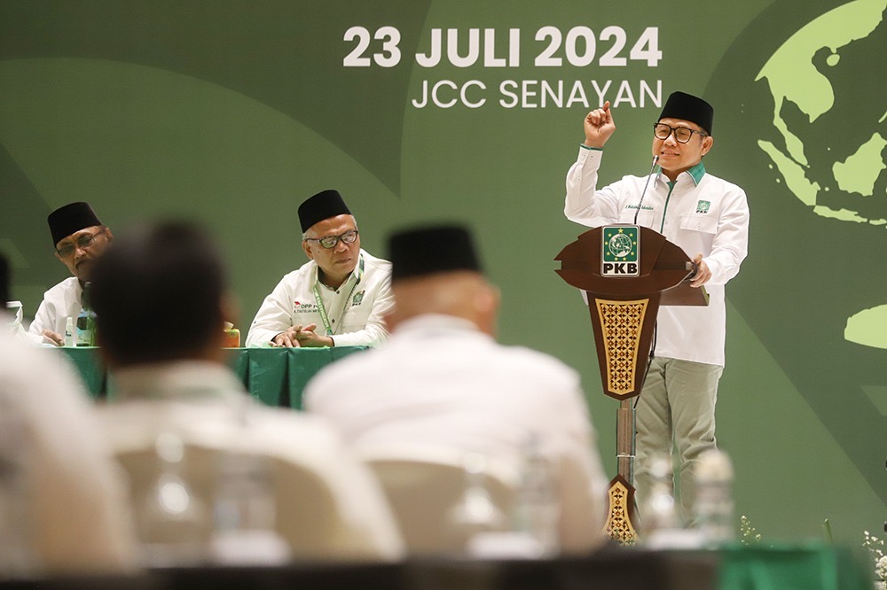 Ketua Umum PKB Muhaimin Iskandar. (BeritaNasional/Elvis)