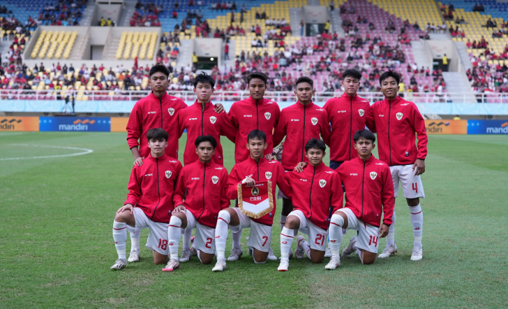 Skuad Timnas Indonesia U-16. (Foto/PSSI)