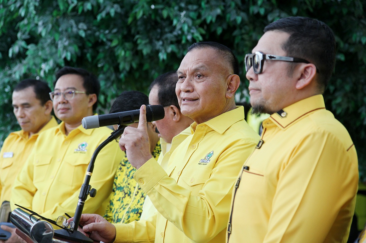 Sekjen Golkar Lodewijk Freidrich Paulus . (Foto/Elvis)