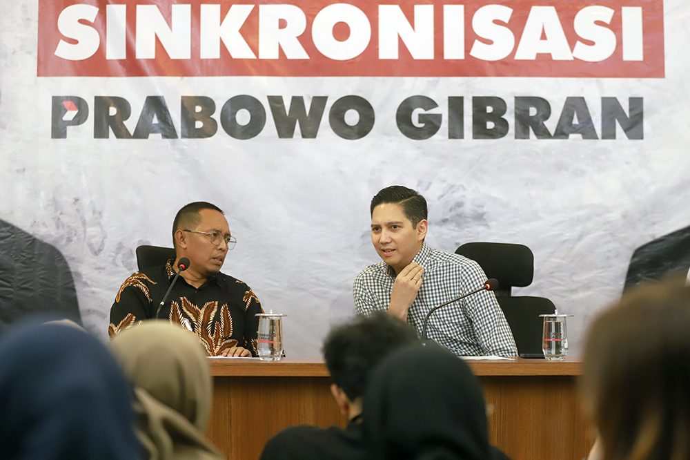 Gugus Tugas membantah isu pemotongan anggaran program makan bergizi gratis dari Rp15ribu menjadi Rp7500. (BeritaNasional/Elvis Sendouw)