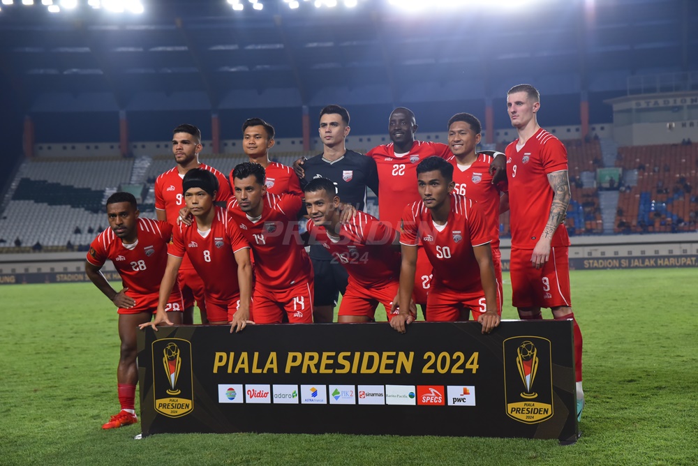 Borneo FC di Piala Presiden 2024. (Foto/Piala Presiden).