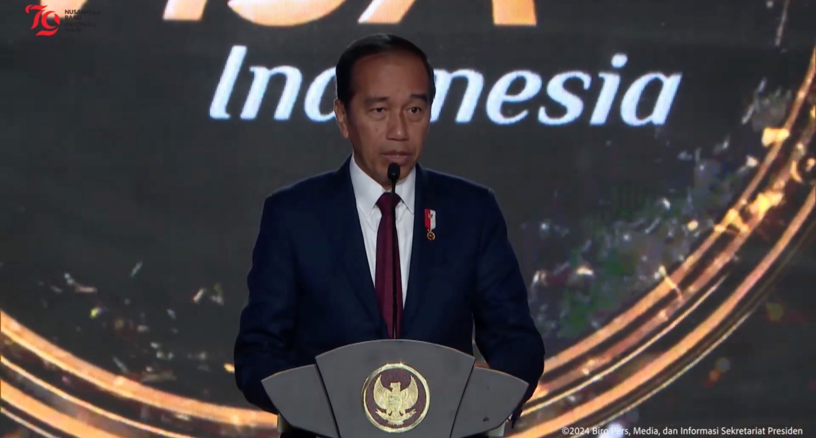 Presiden Jokowi saat meluncurkan Golden Visa. (Foto/YouTube Sekretariat Presiden).