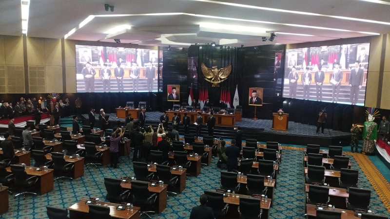 Suasana rapat penyerapan APBD Provinsi DKI Jakarta tahun anggaran 2024. (Foto/Lydia)