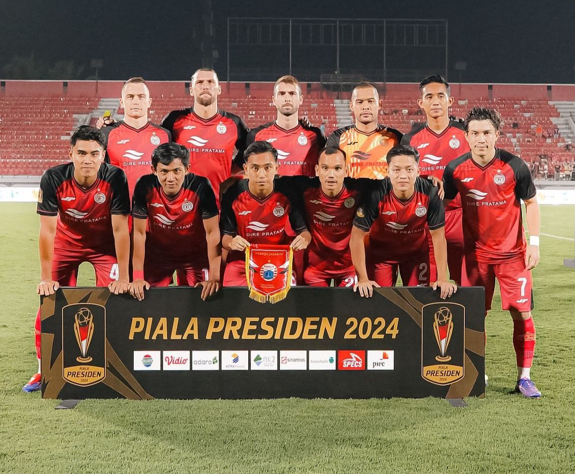 Persija Jakarta di Piala Presiden 2024. (foto/persija)