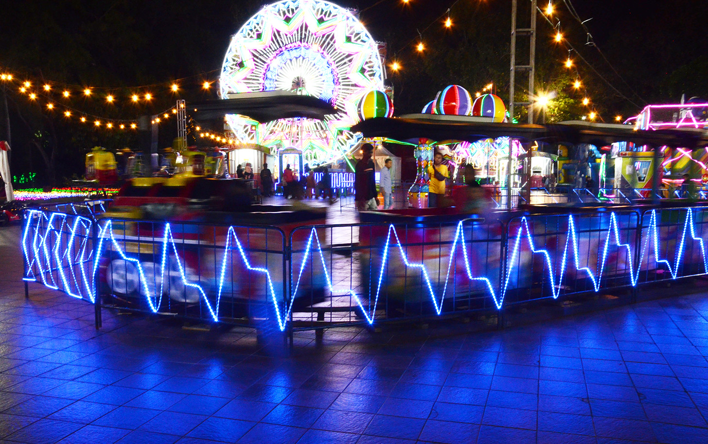 Suasana Jakarta Fair 2024 di JIExpo Kemayoran, Jakarta, Jumat (14/6/2024).(BeritaNasional.Com/Oke Atmaja)