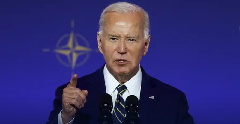 Joe Biden berjanji tak tinggalkan Ukraina (Foto/DW)