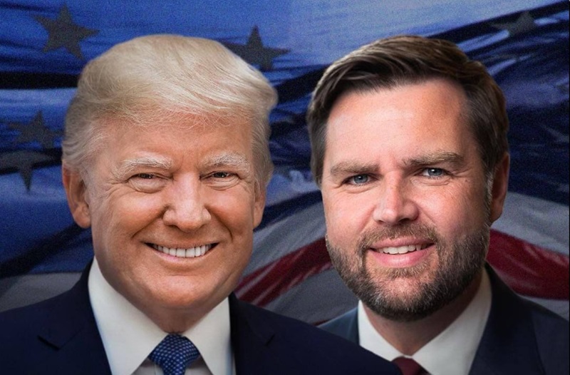 Trump dan JD Vance cawapresnya (Foto/Instagram/Donald Trump)