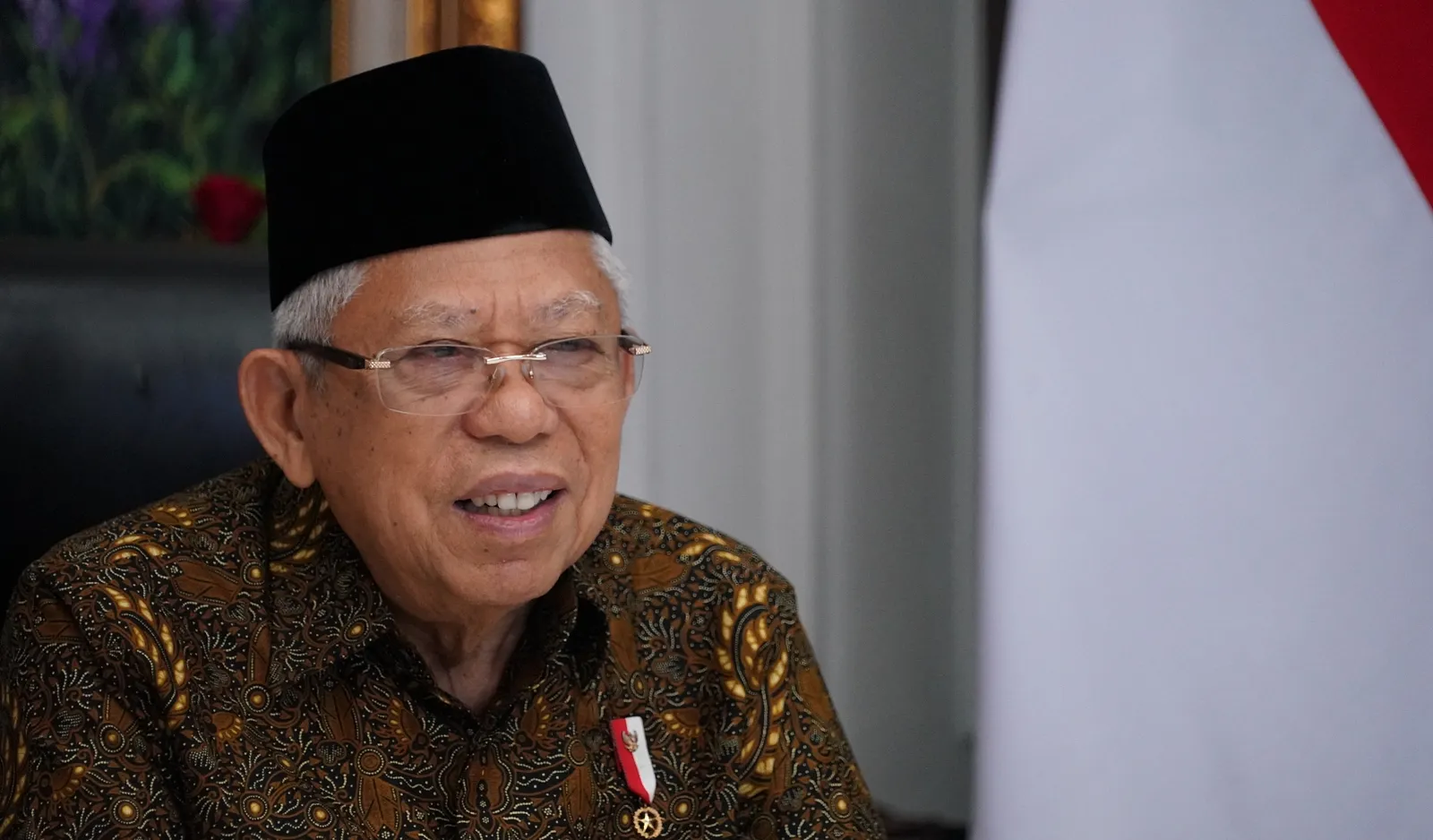 Wakil Presiden (Wapres) KH Ma’ruf Amin. (Foto/Dokumentasi Wapres)