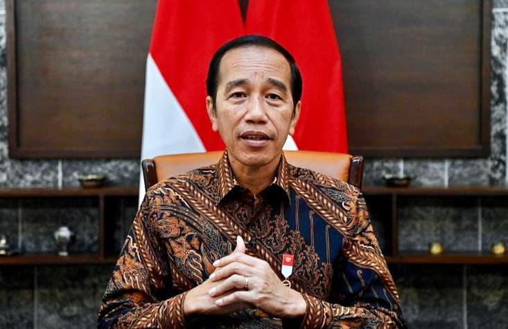 Jokowi ucapkan selamat HUT Bhayangkara ke-78. (Foto/Humas Polri)