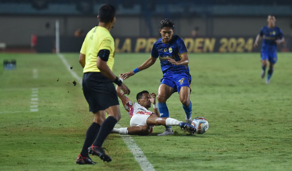 Laga Persib vs Persis di Piala Presiden 2024. (Foto/Persib.co.id