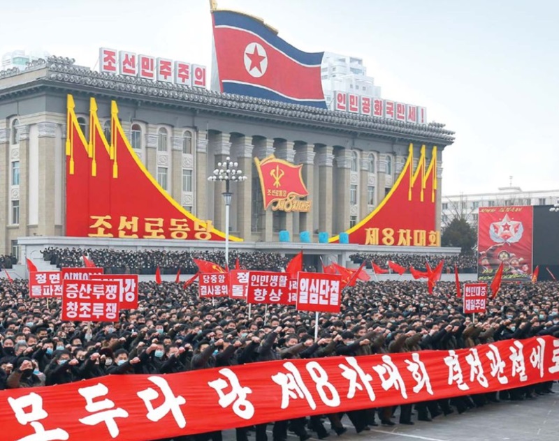 Korut disebut kirim persenjataan ke Rusia (Foto/KCNA)