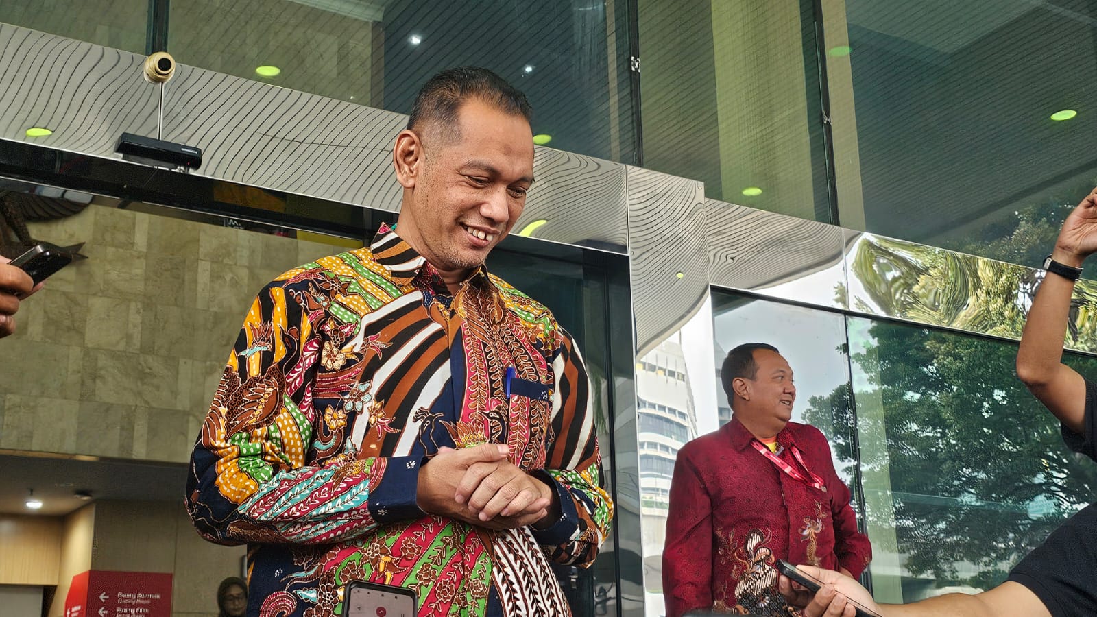 Wakil ketua KPK, Nurul Ghufron di Gedung Pusat Edukasi Antikorupsi KPK. (Foto/Panji Septo)