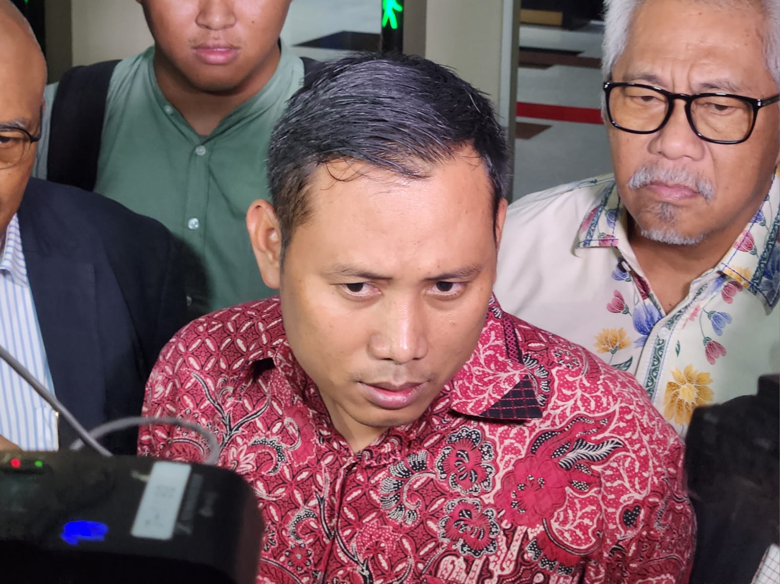 Staf Sekjen PDIP Hasto Kristiyanto, Kusnadi. (Foto/Panji Septo)
