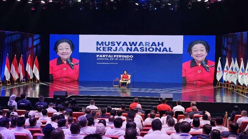 Megawati beri dukungan ke Kamala Harris (Foto/PDIP)