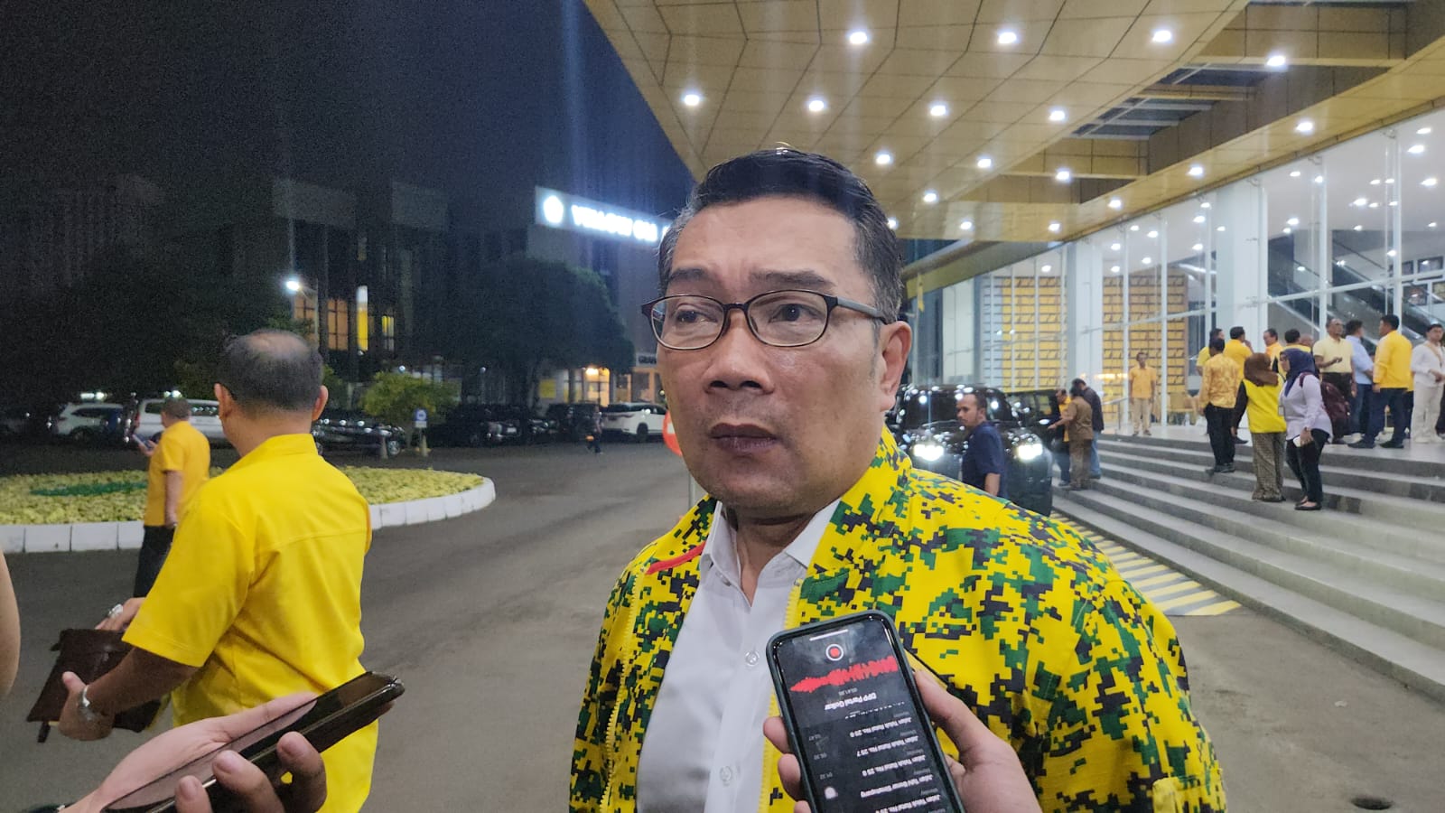 Politisi Partai Golkar dan Mantan Gubernur Jawa Barat Ridwan Kamil. (BeritaNasional/Panji Septo).