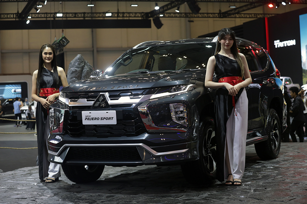 Pameran otomotif GAIKINDO Indonesia International Auto Show (GIIAS) 2024. (BeritaNasional/Elvis Sendouw)