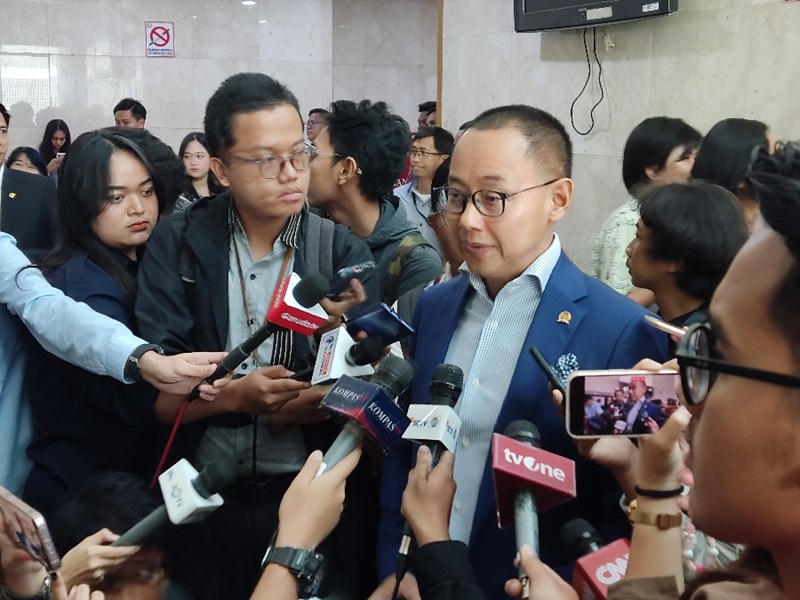 Eddy Soeparno  bahas Ridwan Kamil untuk diusung di Pilgub (Beritanasional/Ahda)