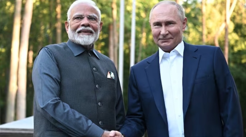 PM India bertemu dengan Presiden Rusia Putin (Foto/India Today)