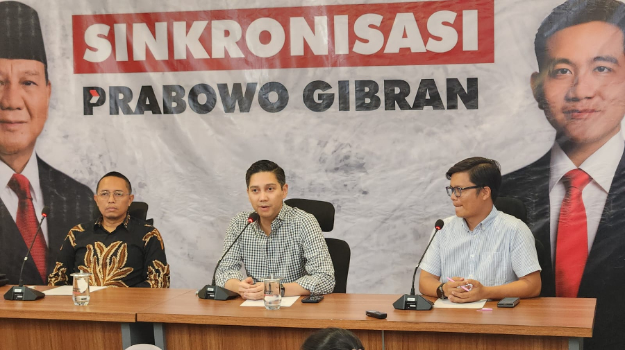 Klarifikasi dari Gugus Tugas Sinkronisasi Prabowo-Gibran terkait program Makan Bergizi Gratis 2025. (BeritaNasional/Panji Septo)