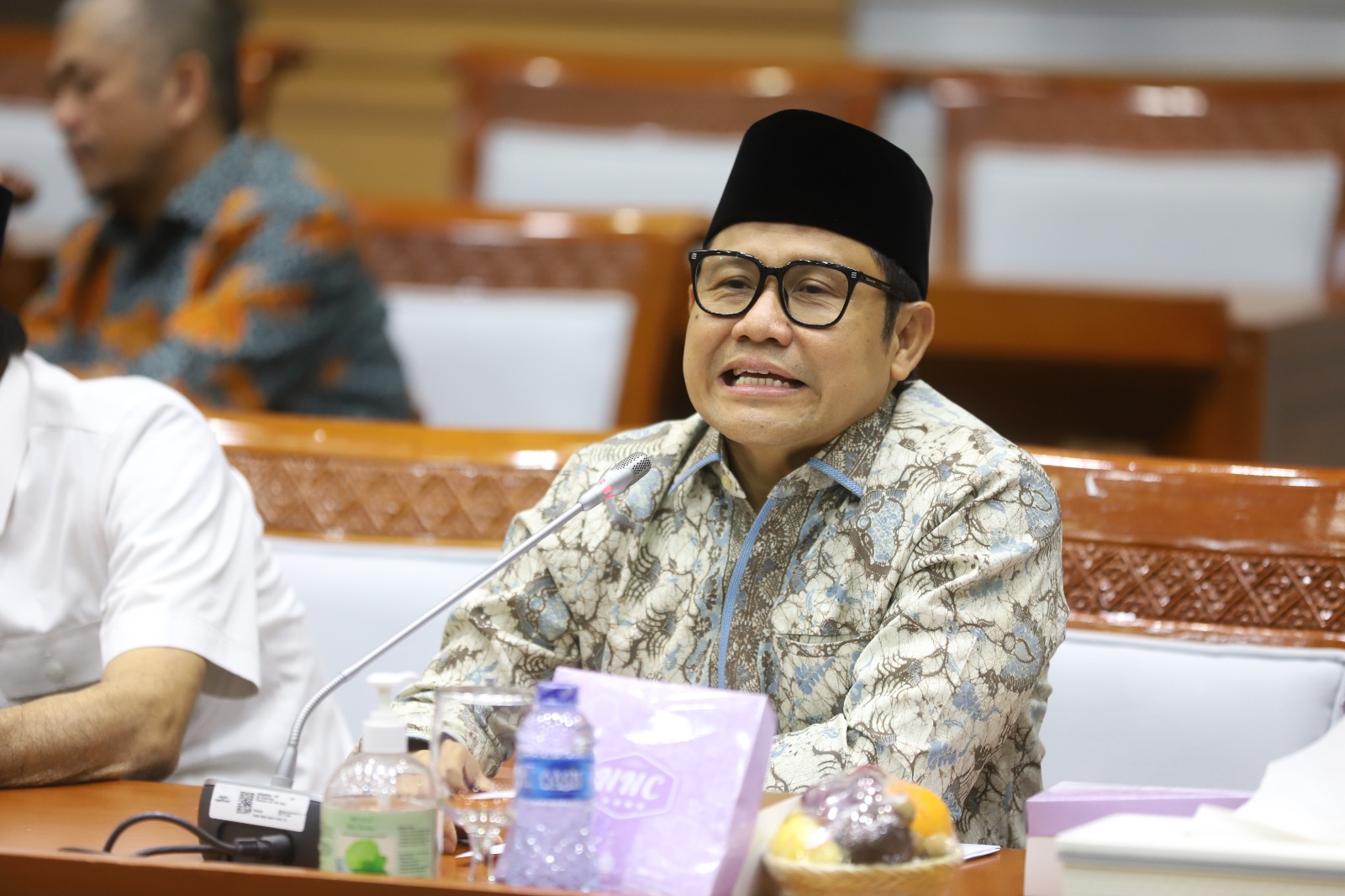 Ketua Umum Partai Kebangkitan Bangsa (PKB) Muhaimin Iskandar. (Foto/Elvis)