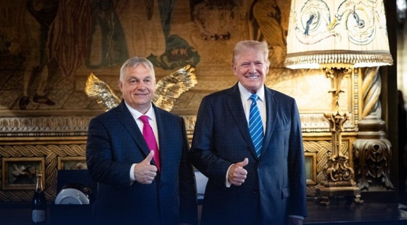 PM Hongaria kunjungi Trump (Foto/X/Viktor Orban)