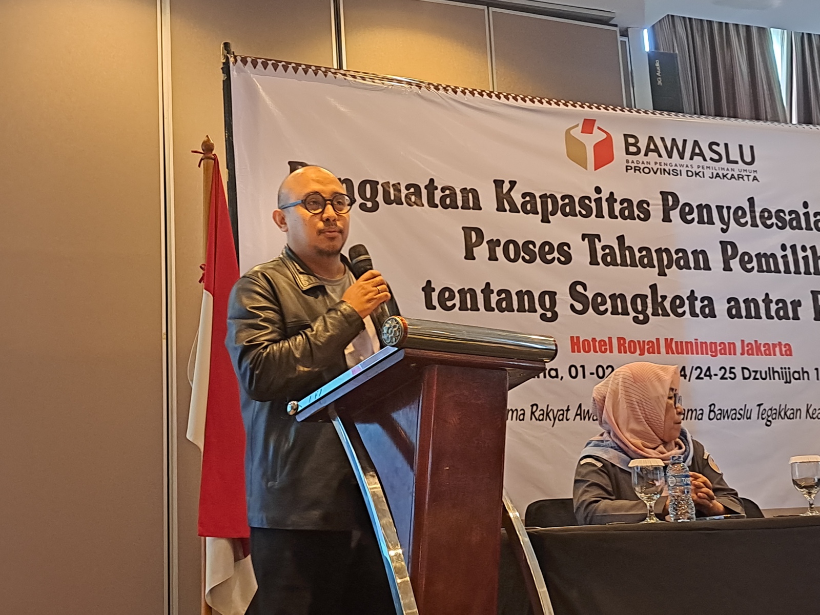 Koordinator Divisi Penyelesaian Sengketa Bawaslu DKI Jakarta Reki Putera Jaya. (BeritaNasional/Lydia).