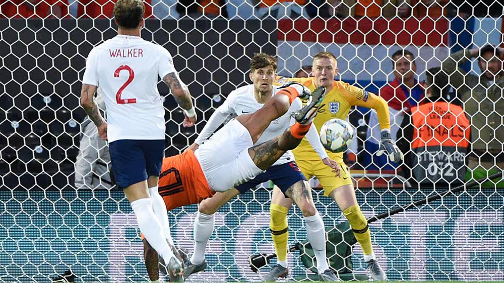 Timnas Belanda berhadapan dengan Inggris pada 2019. (Foto/UEFA.com)