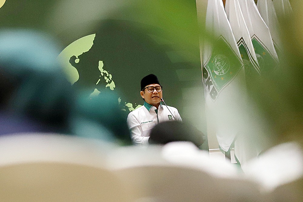 Ketua Umum PKB Muhaimin Iskandar alias Cak Imin. (BeritaNasional/Elvis).