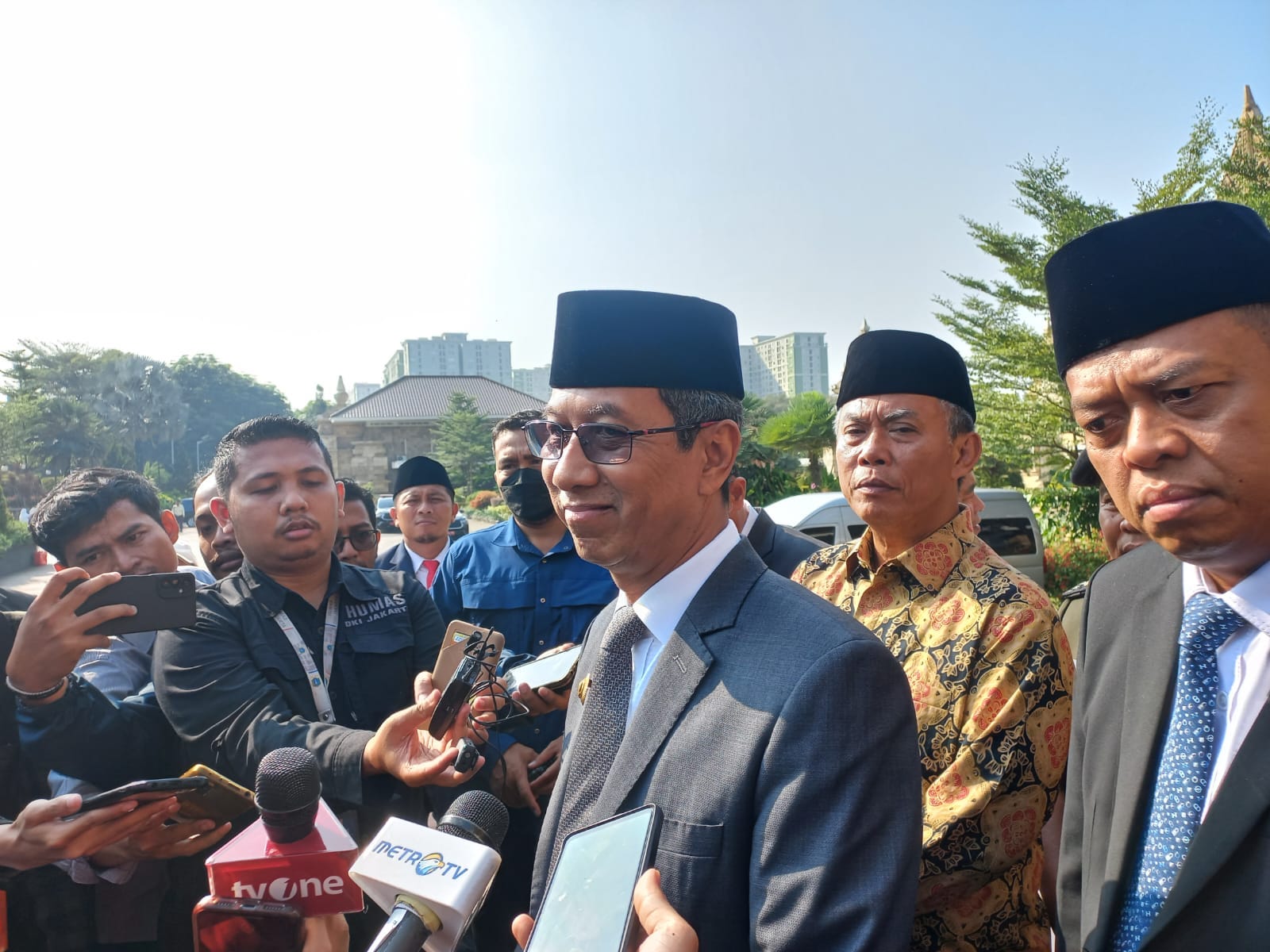 Penjabat (Pj) Gubernur DKI Jakarta Heru Budi Hartono. (BeritaNasional/Lydia).