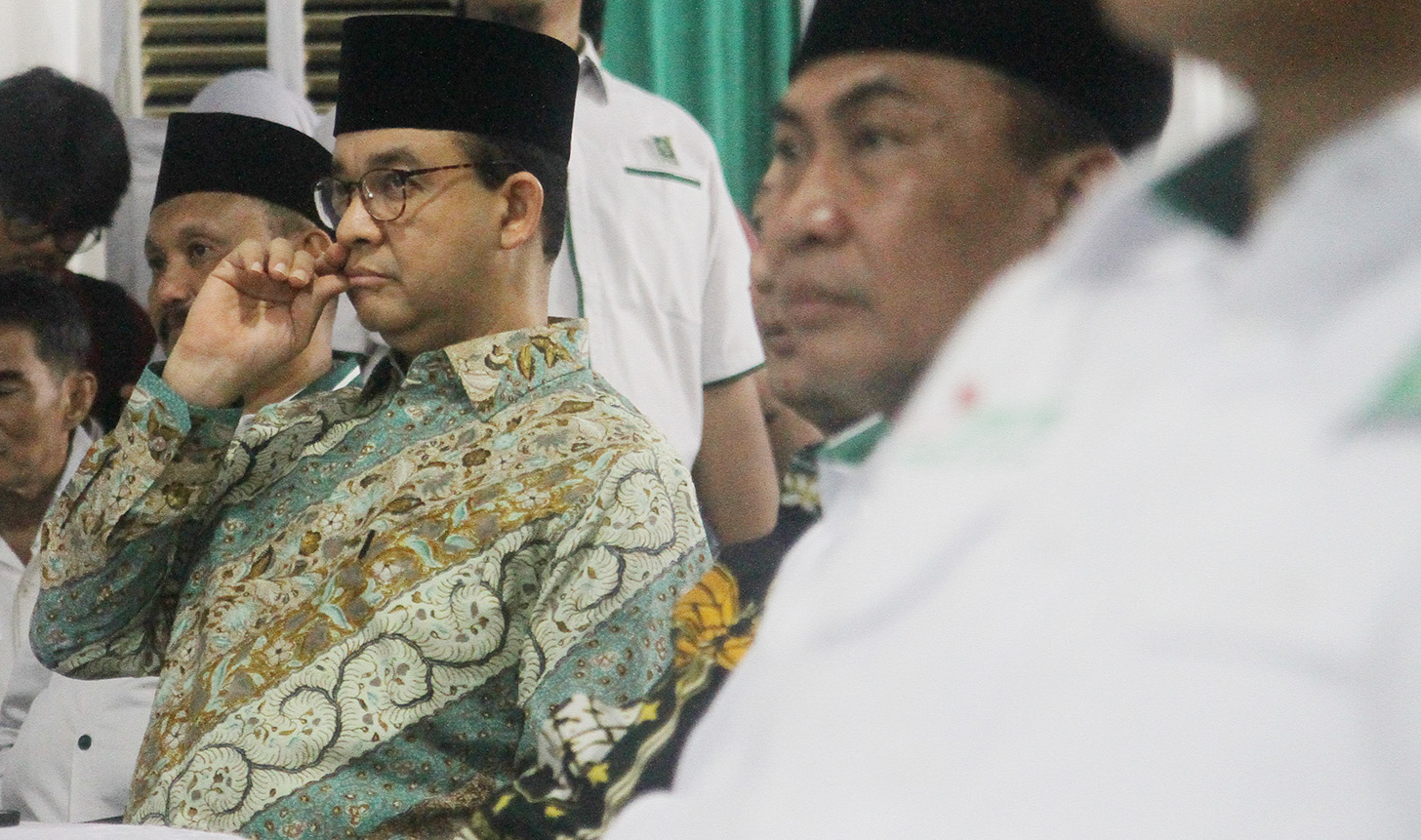 Anies Baswedan maju Pilkada DKI (Beritanasional/Oke Atmaja)