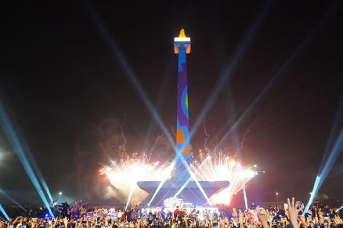 Monumen Nasional. (BeritaNasional/Instagram: Monas)