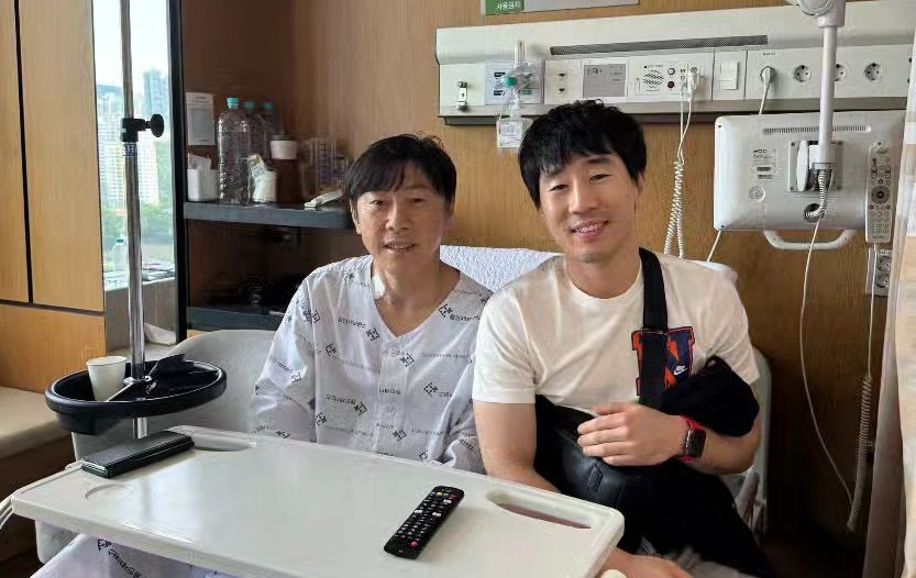 Pelatih Timnas Indonesia Shin Tae-yong membagikan momen saat dirinya tengah dirawat di rumah sakit yang berada di Korsel. (Foto/instagram/shintaeyong7777's profile picture shintaeyong7777).